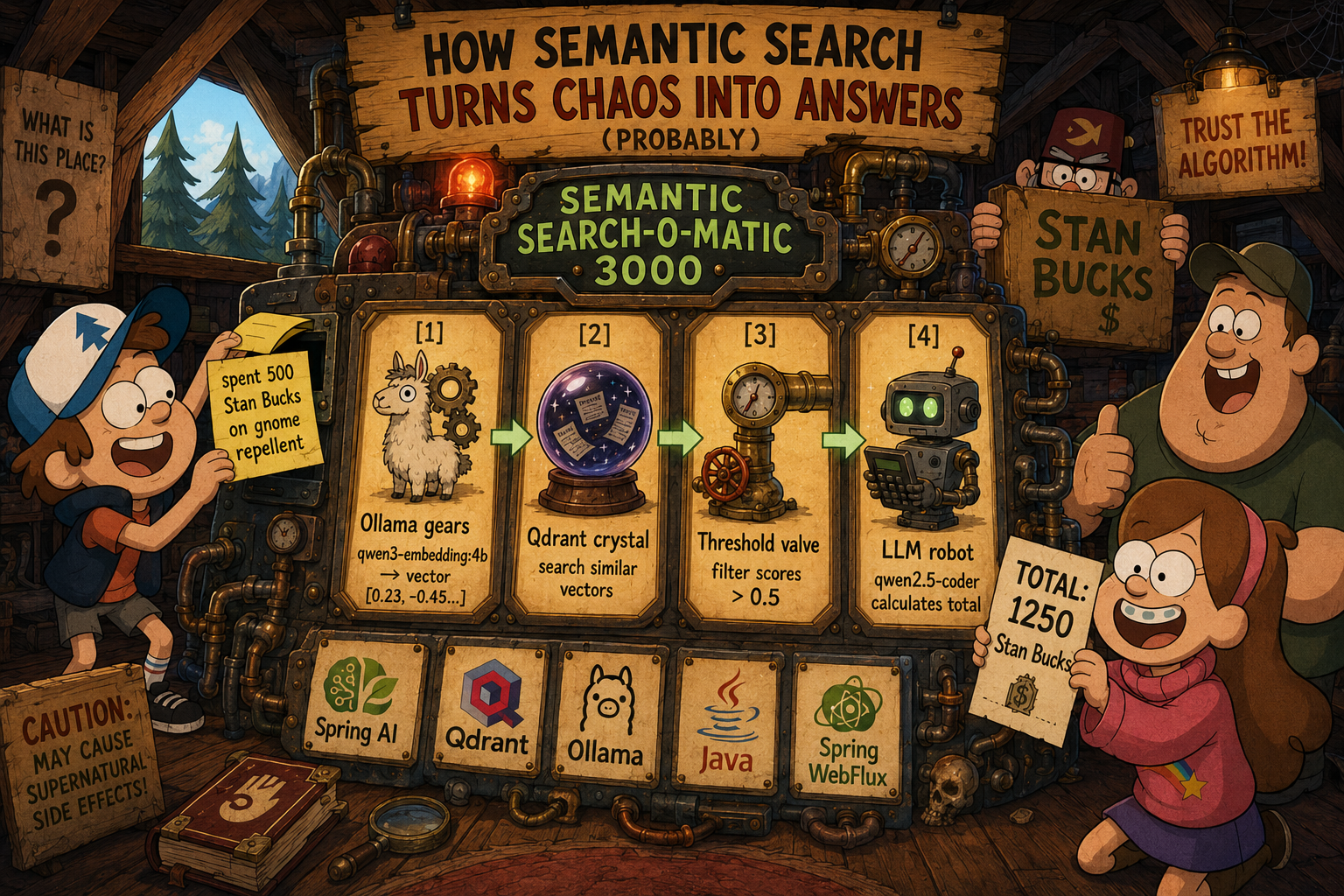 Semantic search: Qdrant + qwen3-embedding:4b + Local Ollama